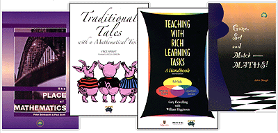 Four AAMT book covers