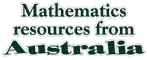 Mathematics resources from Australia