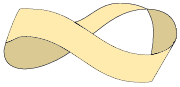 A Möbius strip